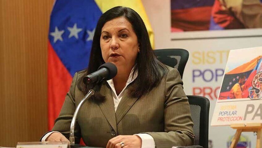 Designan a Carmen Meléndez ministra del Poder Popular para Relaciones Interiores, Justicia y Paz