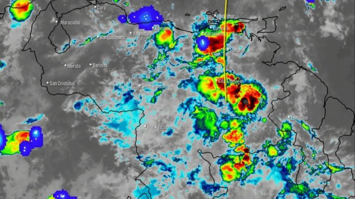 Inameh: Nubosidad y lluvias en gran parte del territorio venezolano debido al paso de la Onda Tropical Nº 62