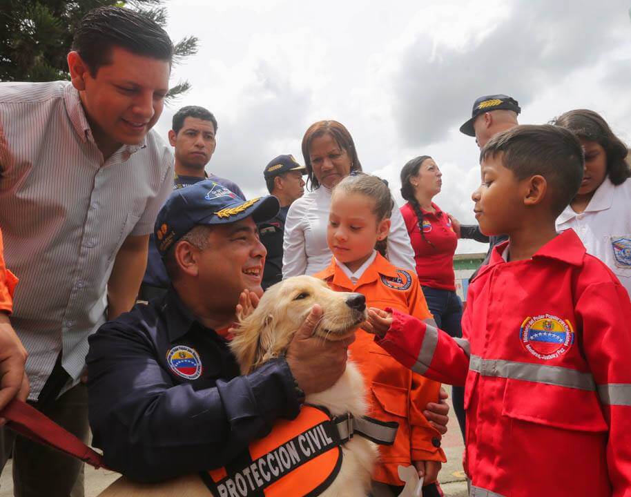 «Protección Civil va a la Escuela» fomenta cultura de prevención a estudiantes de la U.E.D. José Luis Ramos  