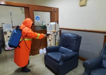 PC ha desinfectado  más de 145 mil espacios priorizados en Trujillo