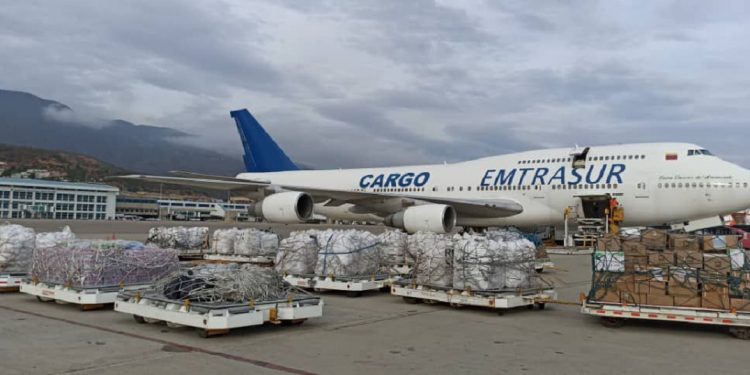 Venezuela envió más de 40 toneladas de ayuda a Surinam