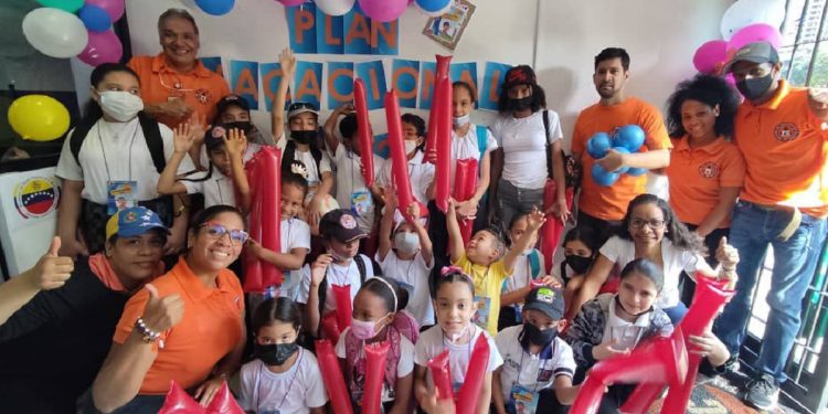 Protección Civil culminó con alegría y diversión el Plan Vacacional 2022