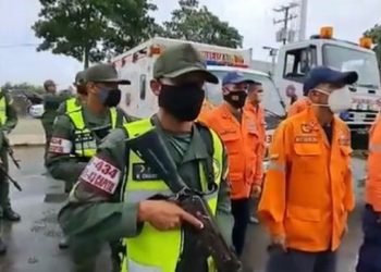 SNGR desplegado en el operativo de seguridad Navidades Seguras 2022