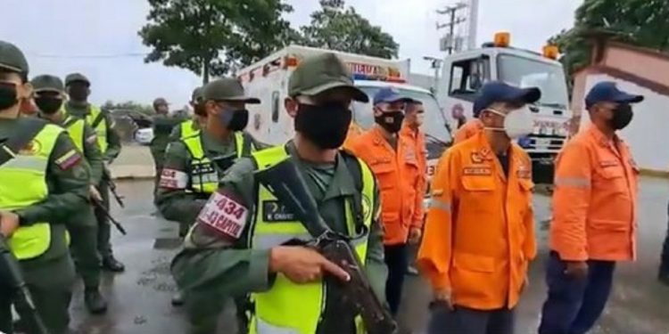 SNGR desplegado en el operativo de seguridad Navidades Seguras 2022