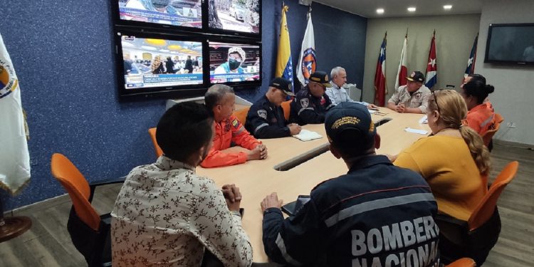 SNGR se reunió con gobernador del Táchira para fortalecer el accionar la entidad andina