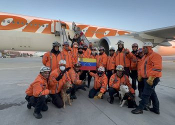 Fuerza de Tarea Humanitaria Simón Bolívar realiza labores de salvamento en Turquía y Siria 