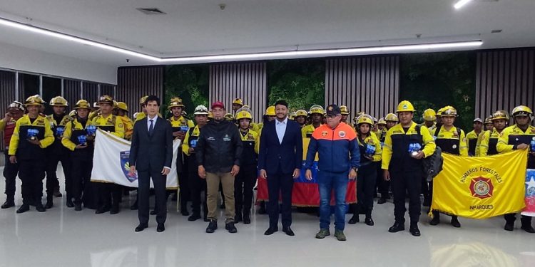 Venezuela recibió a la Misión de la Fuerza de Tarea Humanitaria enviada a Chile