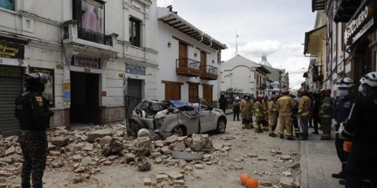 Declaran Estado de Excepción tras terremoto en Ecuador