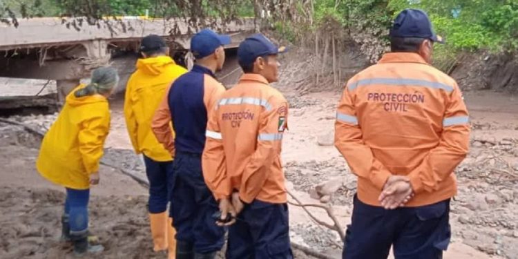 SNGR monitorea los estados andinos ante fuertes lluvias