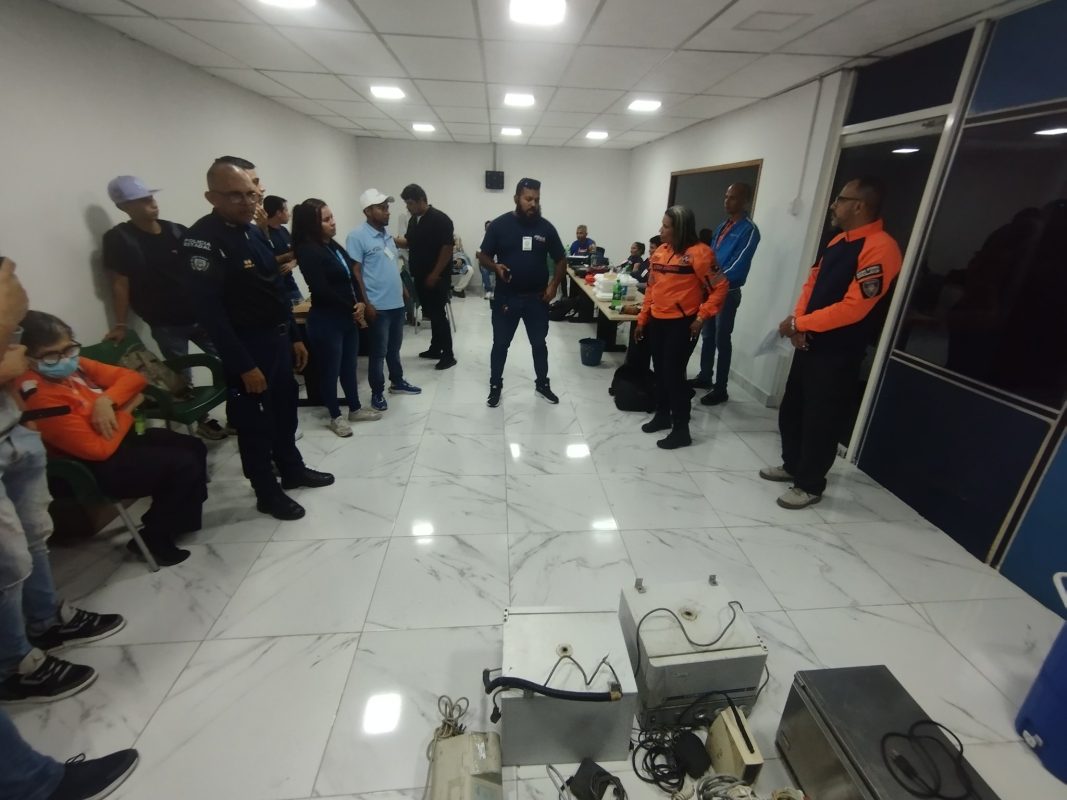 Grupo que realizó mantenimiento de equipos