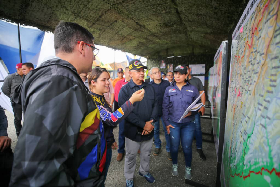 ejes territoriales de la Fuerza de Tarea Los Andes