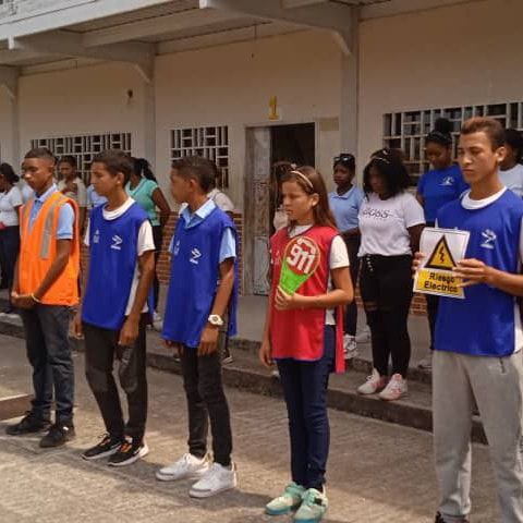 Simulacro de desalojo por evento adverso