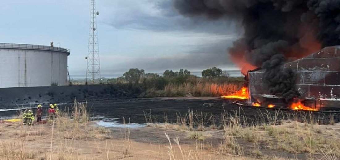 SNGR confina incendio en Pdvsa