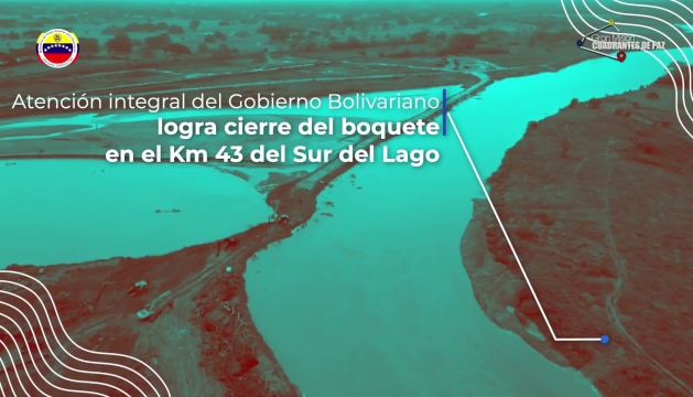 Mediante atención integral logran meta en el lago de Maracaibo