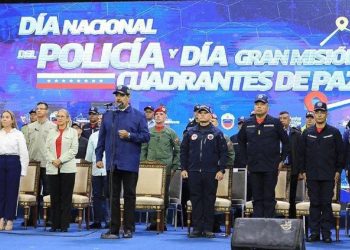 Acto aniversario del día nacional del Policía y la Gran Misión Cuadrantes de Paz