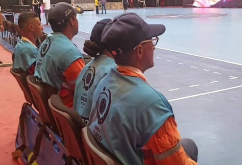 Personal preventivo en el torneo Futsal Sub 20