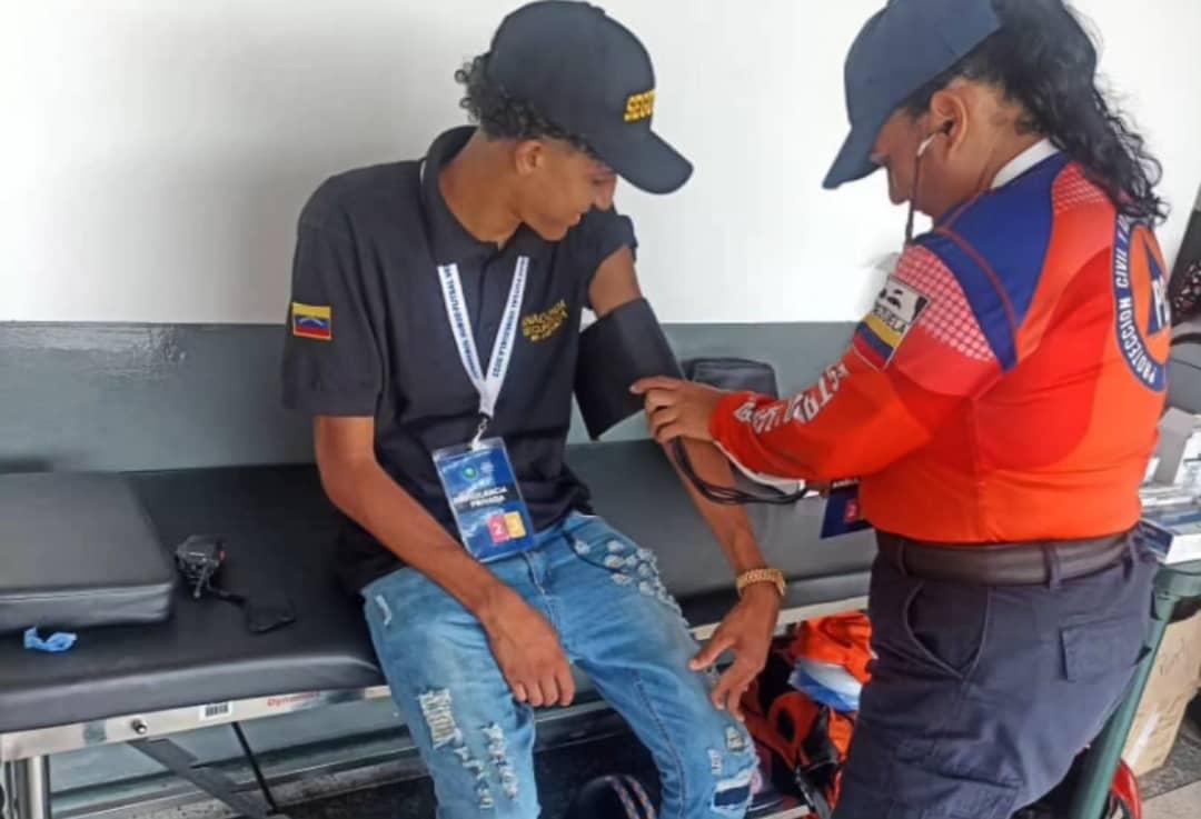 Atención prehospitalaria en el campeonato Futsal Sub 20