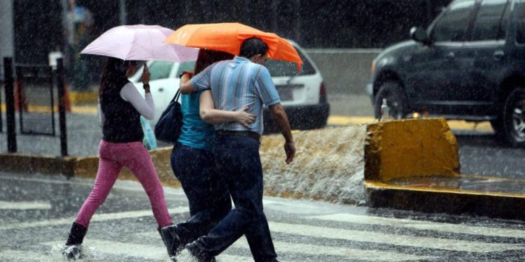 Inameh pronostica lluvias en el país hasta el día viernes