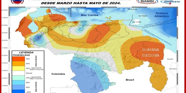 Inameh pronostica altas temperaturas los próximos 3 meses en el país