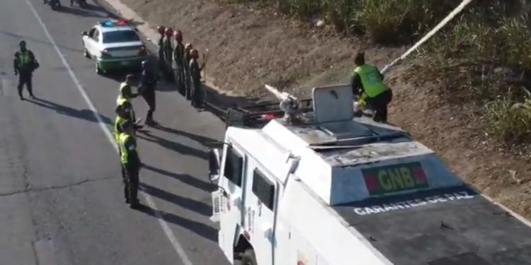 funcionarios de GNB para la atención de eventualidades del Sistema Nacional de Gestión de Riesgo