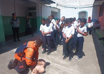 Promueven cultura preventiva con programa Protección Civil va a la Escuela