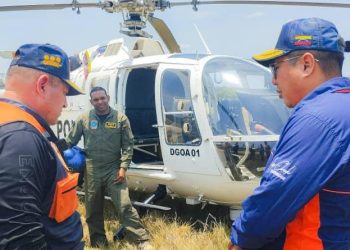 Autoridades del SNGR sobrevuelan costas centro – oriental del país durante operativo Semana Santa Segura 2024