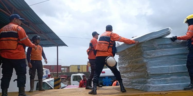 Habitantes de Cumanacoa afectados por las lluvias cuentan con ayuda humanitaria