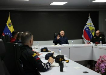 Vicepresidente Diosdado Cabello lidera reunión estratégica con órganos policiales e de inteligencia para proteger al pueblo venezolano
