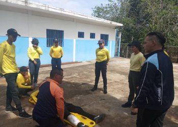 Protección Civil refuerza la capacitación de voluntarios en el estado Anzoátegui