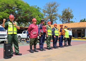 Funcionarios de Protección Civil en Sucre activan unidades de respuesta ante emergencias por intensas lluvias