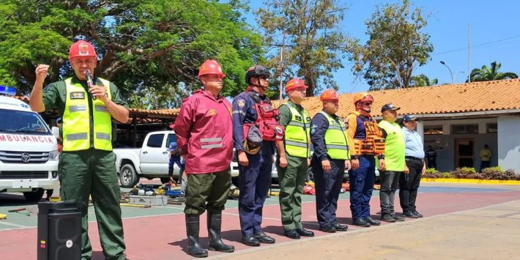 Funcionarios de Protección Civil en Sucre activan unidades de respuesta ante emergencias por intensas lluvias