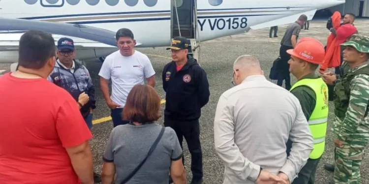 Viceministro de Protección Civil supervisa caudal del río Chama en respuesta a intensas lluvias en Zulia