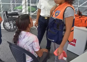 Despliegue exitoso del SNGR: Atención médica oportuna en Expo Simón de Niño a Libertador
