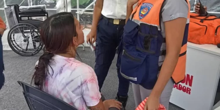 Despliegue exitoso del SNGR: Atención médica oportuna en Expo Simón de Niño a Libertador