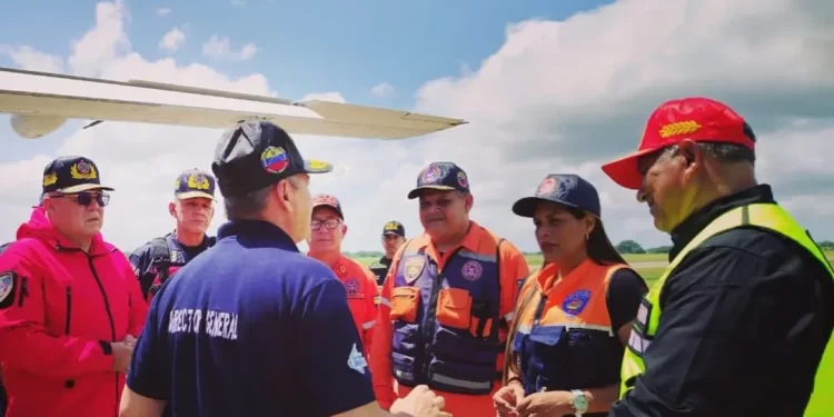 Viceministro de Gestión de Riesgo lidera operativo preventivo en estado Bolívar ante creciente del río Orinoco