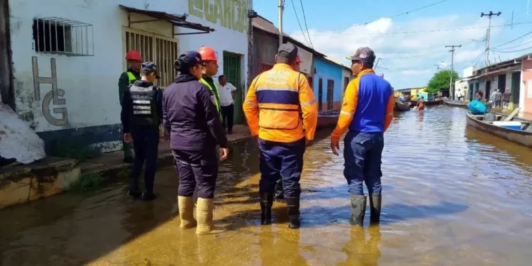 SNGR despliega operativo de emergencia en Cabruta, Guárico, tras inundaciones