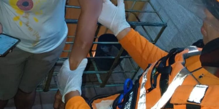 Protección Civil Anzoátegui atendió a mujer atacada por un canino