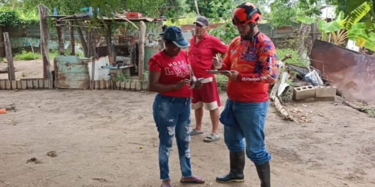 SNRG inspeccionó las comunidades en el estado Bolívar