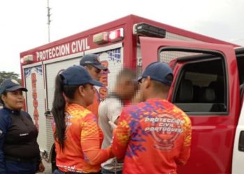 Protección Civil atiende colisión vehicular en Portuguesa