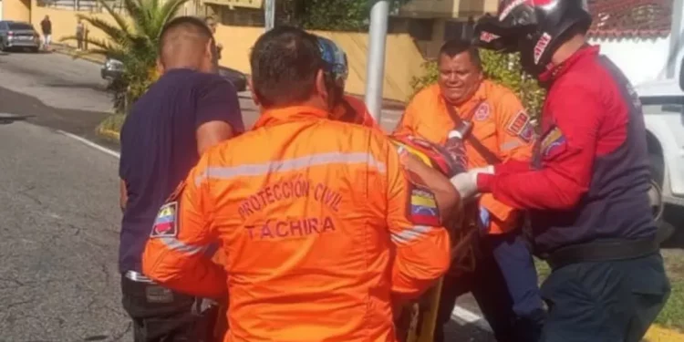 DNPCAD atendió emergencia vial en Táchira