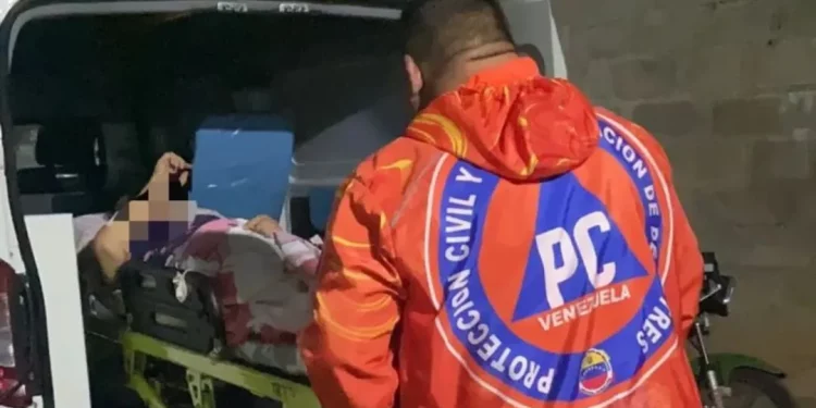 Protección Civil atendió a sexagenaria en Bolívar