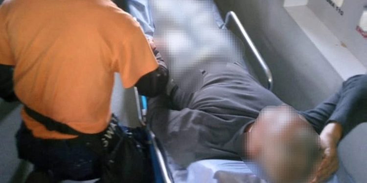 DNPCAD atendió a un lesionado tras accidente laboral en Bolívar