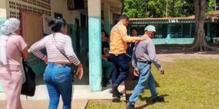 Protección Civil atendió adulto mayor en Monagas