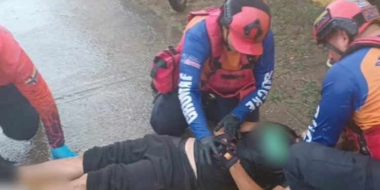 SNGR prestó atención prehospitalaria a motorizado en el estado Aragua