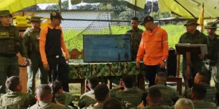 Protección Civil realizó jornadas de formación a efectivos de la 53 Brigada de Infantería de Selva