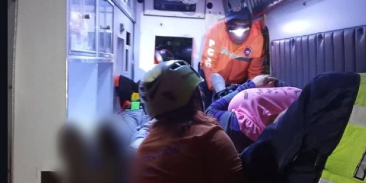 DNPCAD prestó atención prehospitalaria en accidente de tránsito ocurrido en Táchira