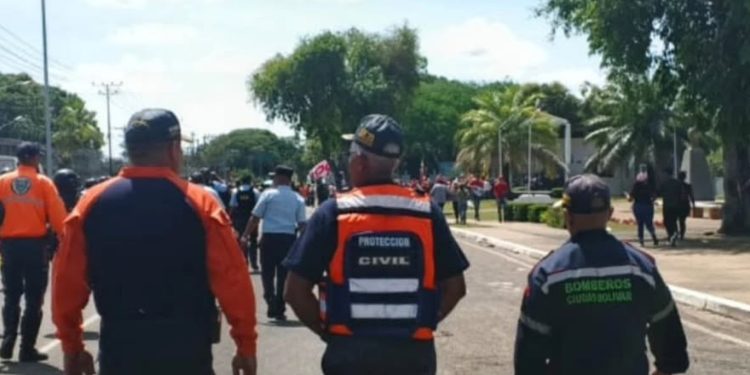 DNPCAD se unió al adiestramiento militar que se desarrolla en todo el país