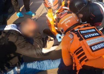 Protección Civil atendió un accidente de tránsito en el estado Anzoátegui