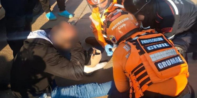 Protección Civil atendió un accidente de tránsito en el estado Anzoátegui