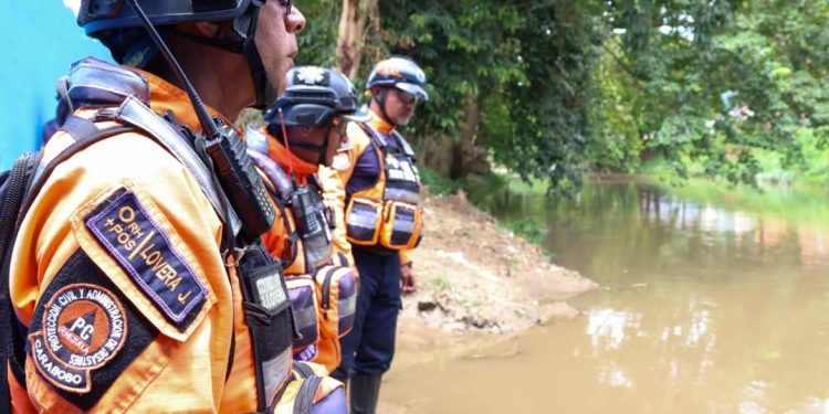 Protección Civil mantiene vigilancia permanente en el estado Carabobo tras paso de onda tropical 35